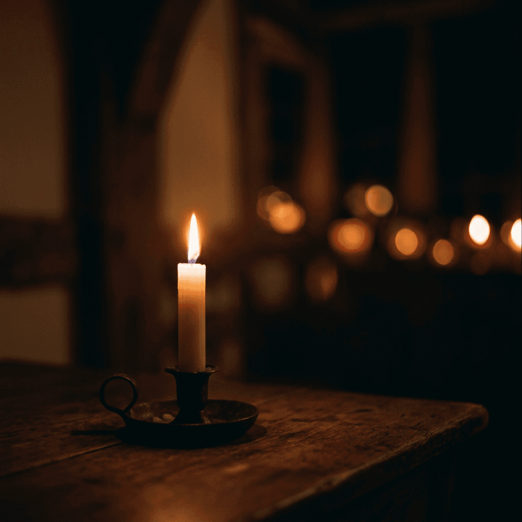 Eternal light candle